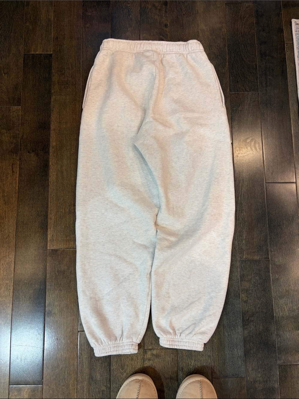 Aritzia Sweatfleece Cozy Fleece Joggers in Off-White - Picture 10 of 10